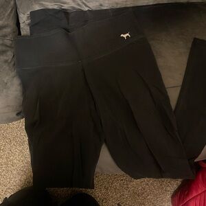 PINK Victoria's Secret Black Leggings